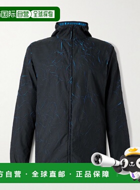 1h可退 香港直邮On 男士 Pace Recycled-Shell 印花连帽夹克 1ME3