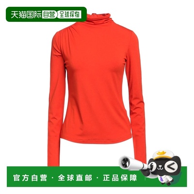 1h可退 香港直邮ISABEL MARANT 女士 T恤 orange橙色 舒适时尚