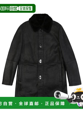 1h可退 香港直邮Salvatore Ferragamo 翻领大衣 142293