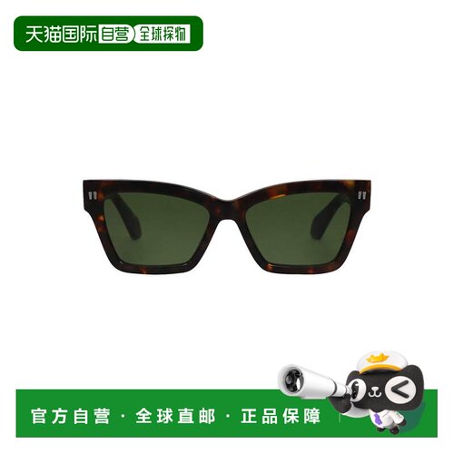 1h可退 香港直邮off-white 女士 太阳眼镜 brown棕色 舒适时尚