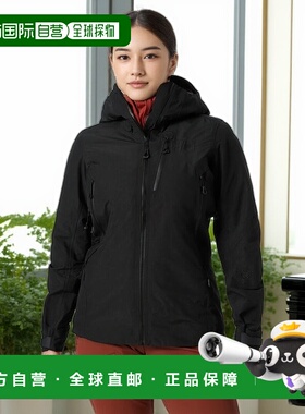 自营欧洲直邮Helly Hansen 女士黑色聚酰胺Odin9Worlds3.0软壳面