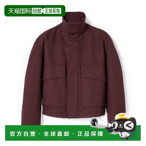 香港直邮Gucci 古驰 男士 饰水晶GG帆布夹绒夹克 852739ZKU09