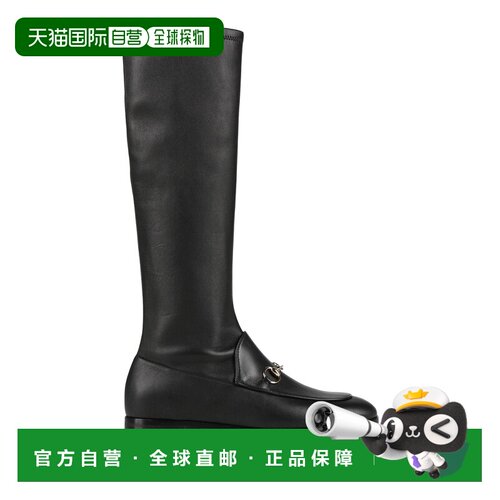香港直邮Gucci 古驰 女士 靴子 black黑色 舒适时【付后1h可退】