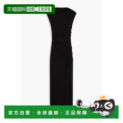 香港直邮Simkhai 女士 Acacia 垂褶针织长款连衣裙 2241075JSOLID