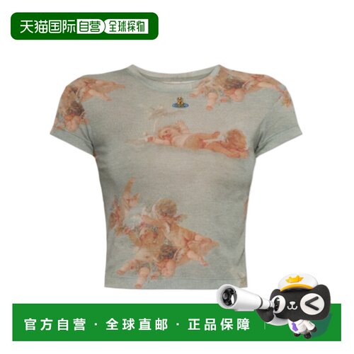 1h可退 Vivienne Westwood 短袖T恤 1G010019J00BG