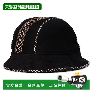 1h可退 香港直邮Ugg 女士 Atherson 刺绣帽子 black黑色 舒适时尚