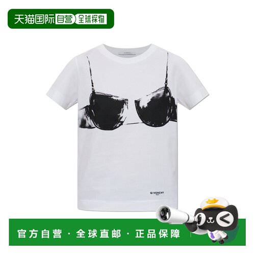1h可退 香港直邮GIVENCHY 女士T恤 BW70FJP7FQ116 SS2026 白色 短