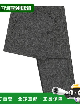 1h可退 香港直邮Courreges 女士 不对称拼接迷你半身裙 425CJU315