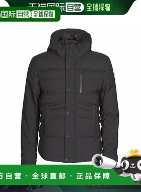 欧洲直邮Deeluxe  CHIRO 男装派克大衣连帽外套 P6600M-BLACK=01V