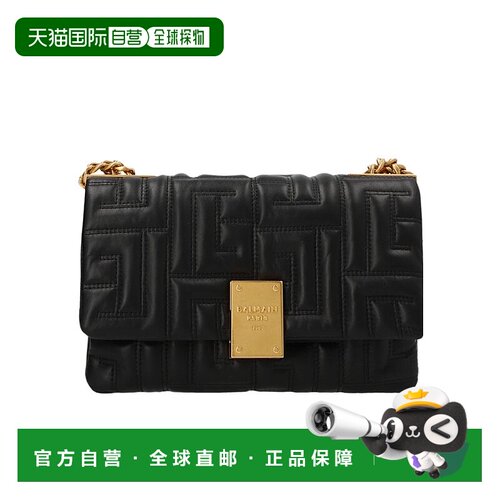 香港直邮Balmain 徽标单肩包 BN1BJ778LNQD斜挎包