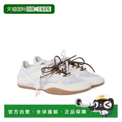 香港直邮Miu Miu 系带低帮休闲运动鞋 5E589E3KU1F005