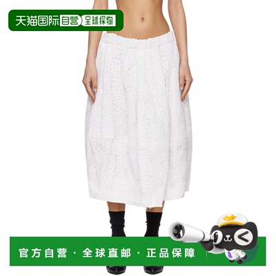 香港直邮comme des garcons 川久保玲 女士 白色 Cotton Chemical
