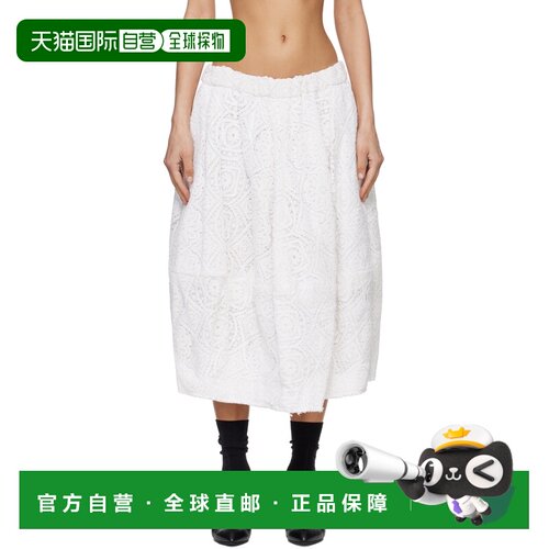 香港直邮comme des garcons 川久保玲 女士 白色 Cotton Chemical