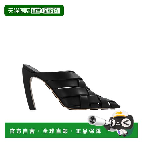 1h可退 【99新未使用】香港直邮Bottega Veneta Alfie高跟凉鞋 74