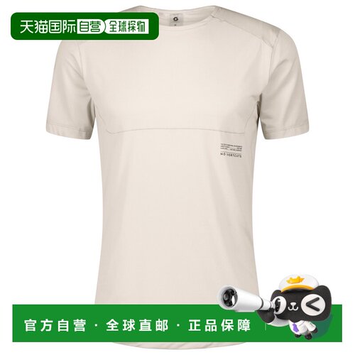 欧洲直邮SCOTT 男士户外T恤 2165155COTTONWHITE CO 米白色