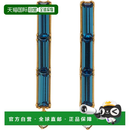 香港直邮Jil Sander 吉尔 桑达 女士 针扣耳坠 J12VG0384P7350403