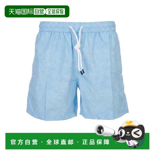 1h可退 欧洲直邮FEDELI 男士泳装 00318F5954 SS2026 蓝色 Madeir