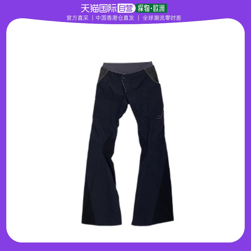 香港直邮HYEIN SEO 22FW 黑色拼接休闲裤 FW22 PT5MN背心