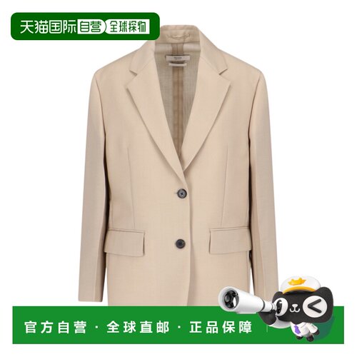 1h可退 香港直邮PRADA 女士西服 P556O12I1F0065SOOO SS2025 棕色