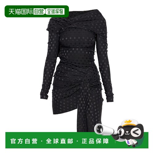 香港直邮Isabel Marant 长袖连衣裙 RO0903FA C4J04I真丝包臀裙