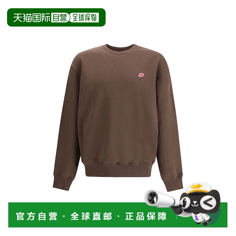 1h可退 香港直邮New Balance  男士 Core 圆领卫衣 MT43541RHERIC