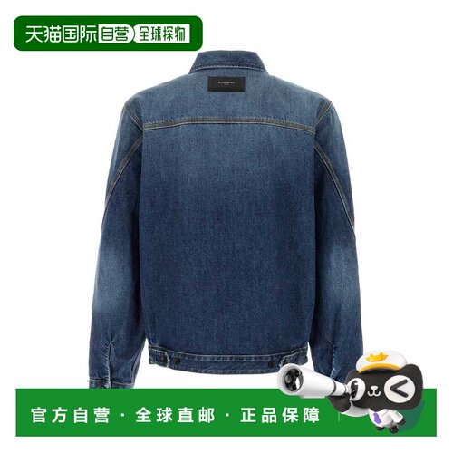 1h可退 香港直邮GIVENCHY 男士夹克 BM01FJ516L401 SS2026 蓝色