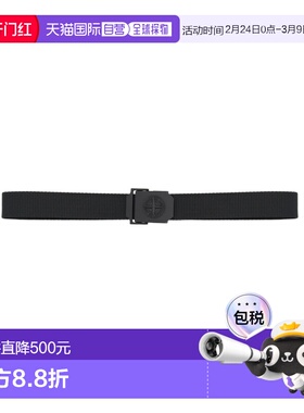 1h可退 香港直邮Stone Island 石头岛 男士 徽标扣皮带 9300003S0
