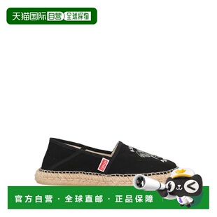 高田贤三 舒适时尚 女士 black黑色 帆布面凉鞋 香港直邮kenzo