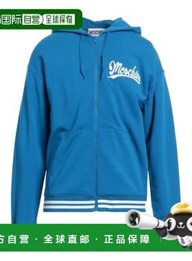 1h可退 香港直邮Moschino 莫斯奇诺 男士 卫衣 blue蓝色 舒适时尚