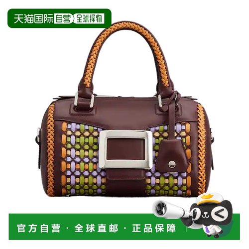 香港直邮Roger Vivier Belle Vivier 编织手提包 RBWAPAH6101UCT