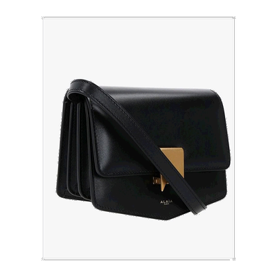 香港直邮Alaia 小号皮质单肩包斜挎包 AA1S01417CA191999