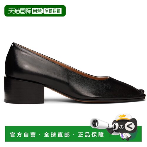 香港直邮Maison Margiela 马丁 马吉拉 女士 黑色 Piped Pump 中