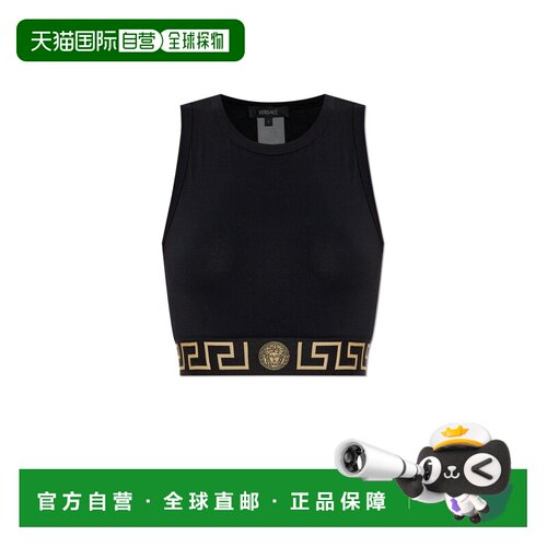香港直邮VERSACE 女士背心吊带 10085981A10011A1【付后1h可退】