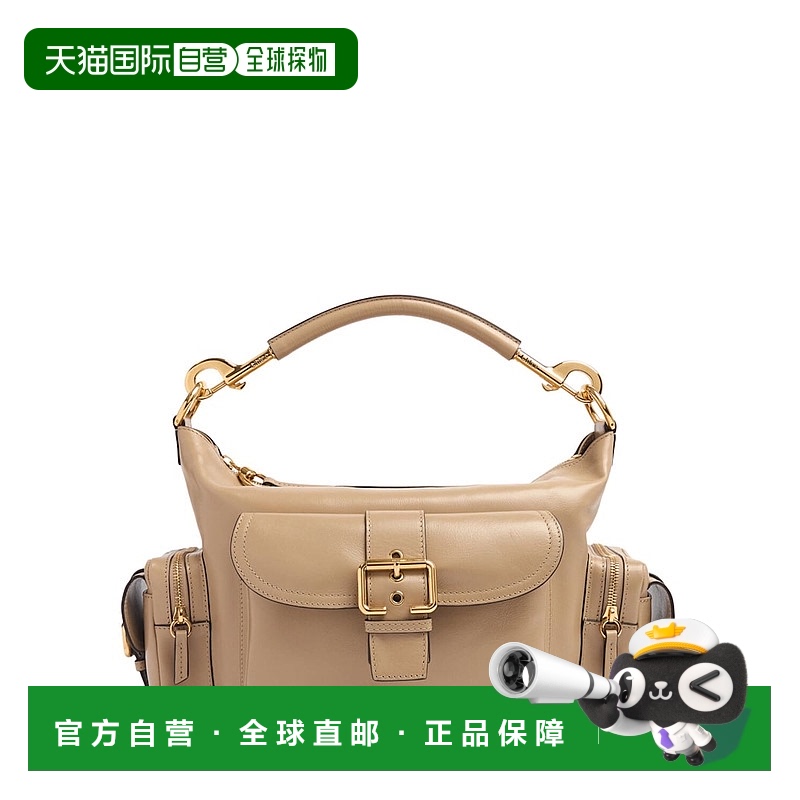 1h可退 香港直邮Chloe 蔻依 女士 Camera天然亮面皮革单肩包
