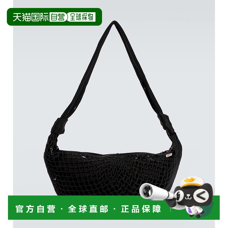 香港直邮Lemaire 男士 x Filt 牛角包形网格肩包