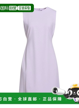 1h可退 香港直邮THEORY 希尔瑞 女士 短款连衣裙 purple紫色 舒适