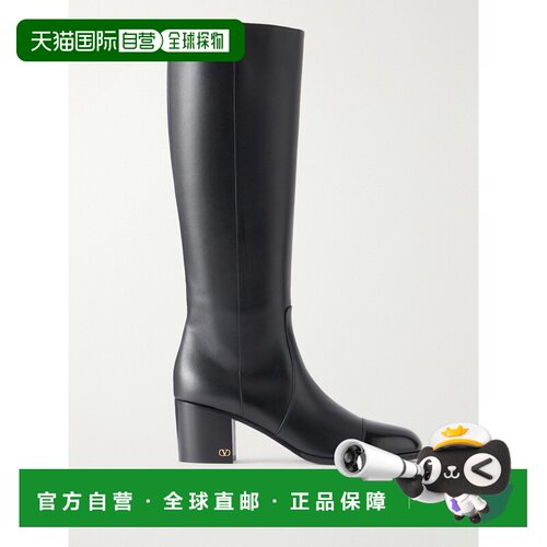 香港直邮valentino 华伦天奴 女士 VLogo 皮质及膝【付后1h可退】