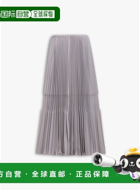 1h可退 香港直邮alaia 女士 褶裥半身裙 AA9J2454X091B grey灰色