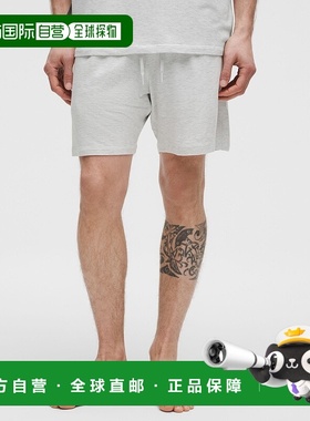 自营1h可退 欧洲直邮LULULEMON露露乐檬 BeCalm 休闲剪裁短裤 18