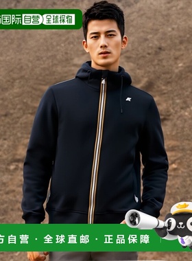 K-WAY 男士针织毛衣 K2141DWK89拉链卫衣帽衫