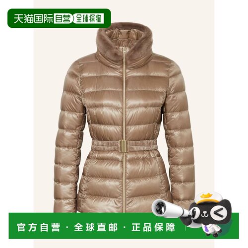 1h可退 欧洲直邮HERNO 女士夹克 100159869312000 CO 驼色 Down j