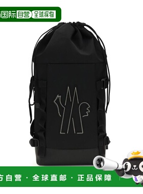 1h可退 香港直邮moncler 盟可睐 男士 徽标图案双肩包 5A00002M75