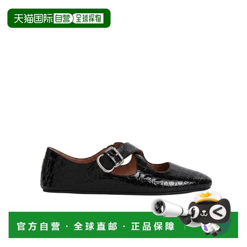 香港直邮ALAIA 女士芭蕾乐福鞋 AA3A046I268999 S【付后1h可退】