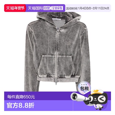 欧洲直邮alexander wang 女士 针织衫卫衣帽衫长袖