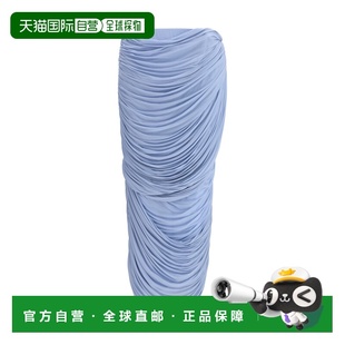 垂褶中长半身裙 1h可退 女士 butrym 335426LIGHTB 香港直邮magda