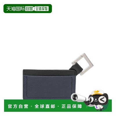 1h可退 香港直邮Jacquemus 男士 Le Porte-cartes noir/bleu Cuer