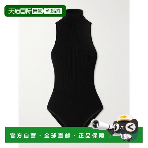 alaia 女士 罗纹针织高领连体衣 AA9B0361K017A性【付后1h可退】