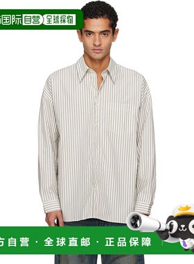 1h可退 香港直邮Tom Ford 汤姆 福特 男士 白色 & 卡其色 Stable