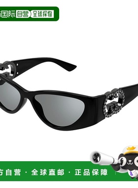 香港直邮Gucci 古驰 女士 几何框太阳镜 GG1824S colorful花色 舒