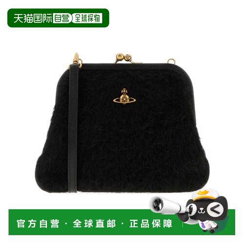 1h可退 Vivienne Westwood 口金单肩包 4B01001BWN000K